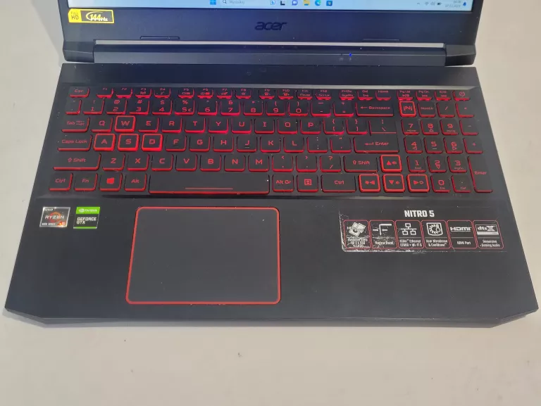 LAPTOP ACER NITRO 5 MODEL N20C1 MEGA ZESTAW