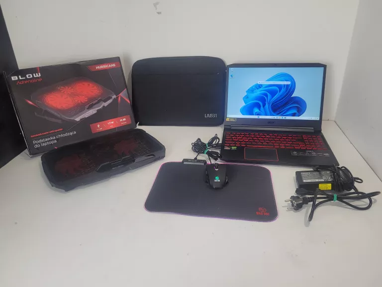 LAPTOP ACER NITRO 5 MODEL N20C1 MEGA ZESTAW