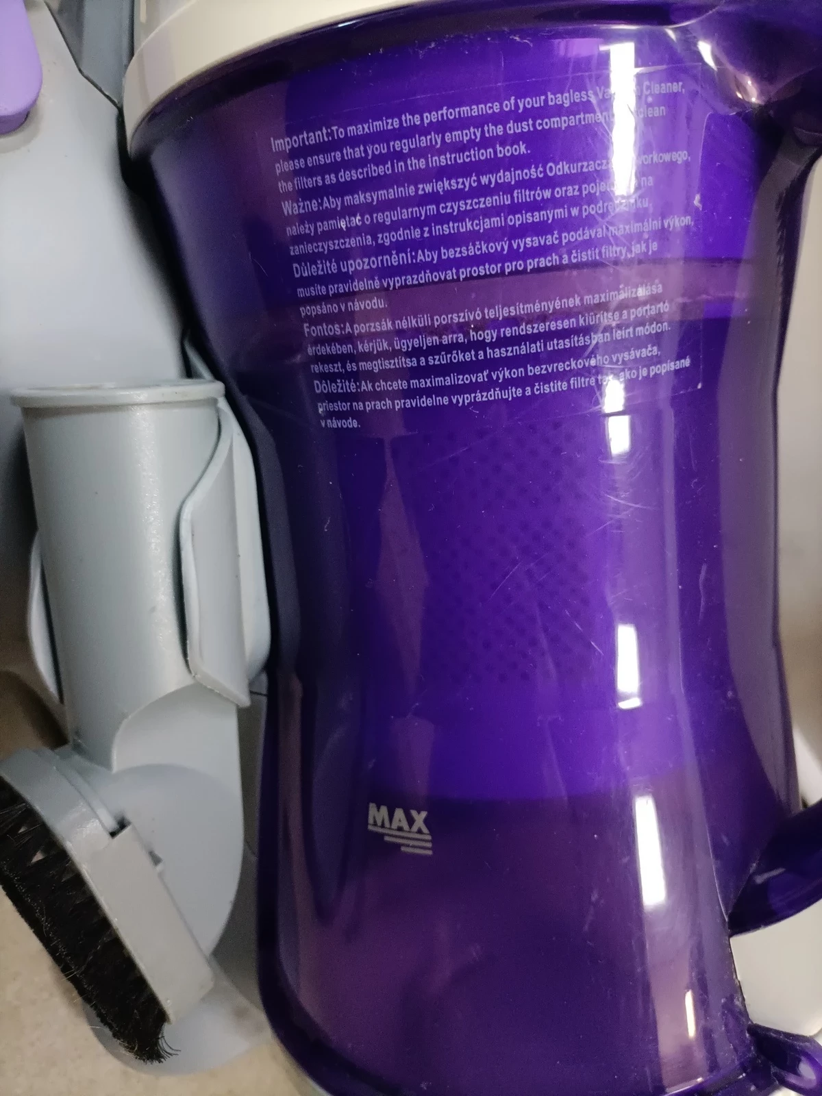 odkurzacz-bezworkowy-tesco-vcbl1612-1600w-rodzaj-odkurzacza-bezworkowy