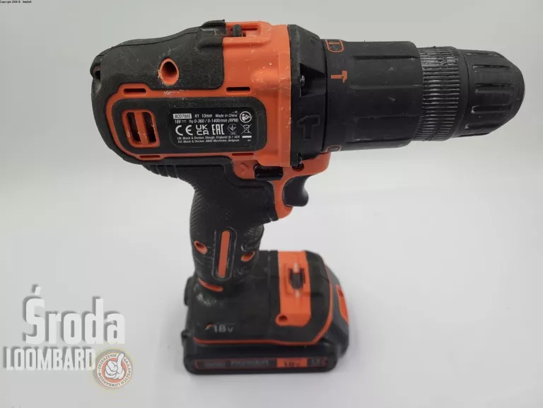 WKRĘTARKA BLACK + DECKER BCD700S KOMPLET