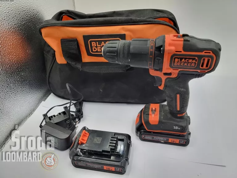 WKRĘTARKA BLACK + DECKER BCD700S KOMPLET