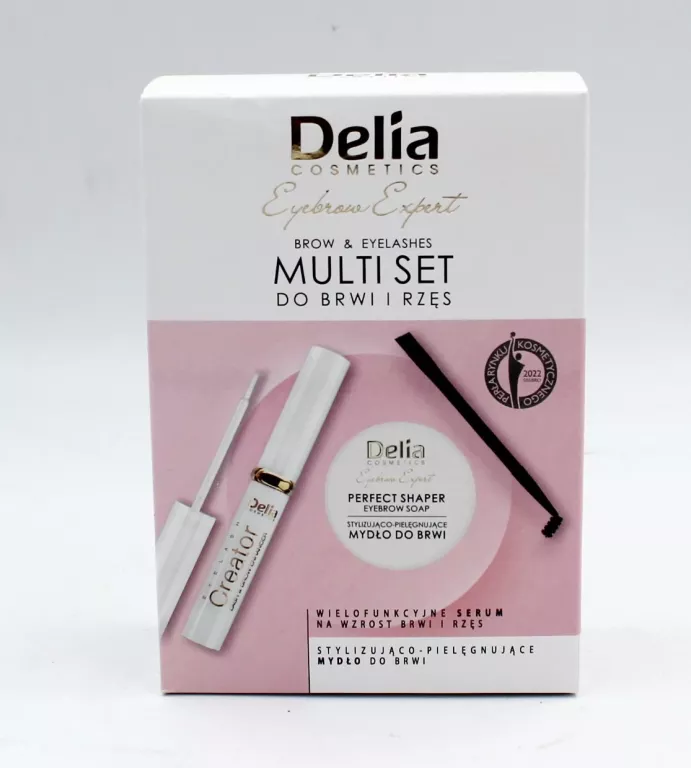 DELIA COSMETIC MULTI SET DO BRWI I RZĘS