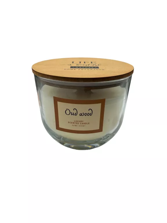 ŚWIECA LIFE IS BEAUTIFUL OUD WOOD LUXURY