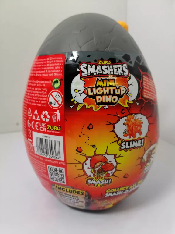ZURU SMASHERS MINI DINO POMARAŃCZOWE