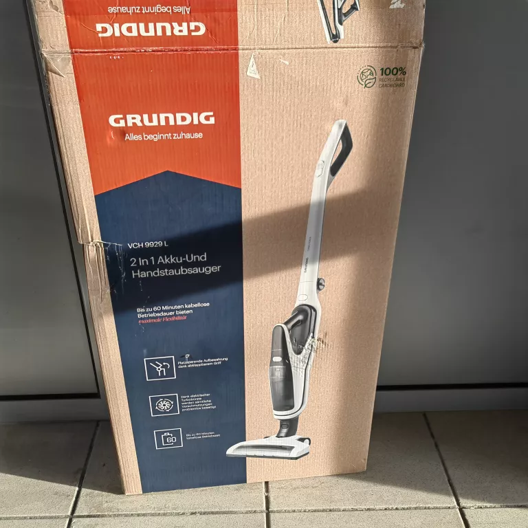 ODKURZACZ BEZPRZEWODOWY GRUNDIG VCH 9929 L