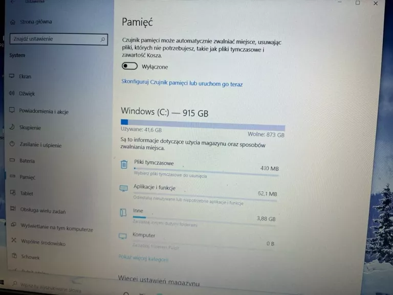 LAPTOP HP PAVILION 15-CC502NW INTEL CORE I5 7 GEN 8/1000 GB