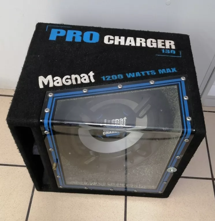 WZMACNIACZ CRUNCH GPX500,2 + SKRZYNIA BASOWA MAGNAT PRO CHARGER 130 1200W