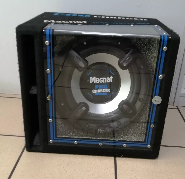 WZMACNIACZ CRUNCH GPX500,2 + SKRZYNIA BASOWA MAGNAT PRO CHARGER 130 1200W