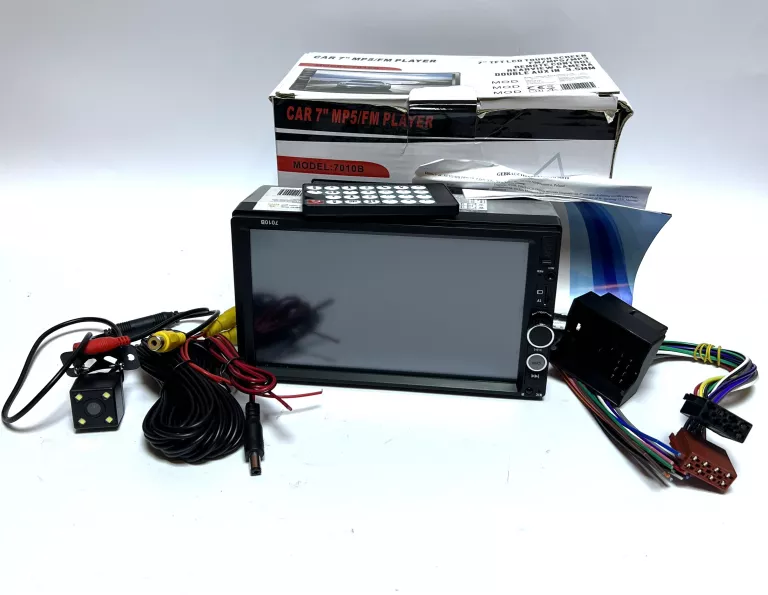 RADIO SAMOCHODOWE 7012B - ZESTAW