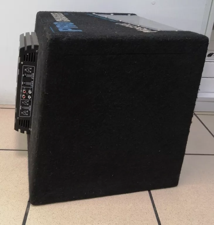 WZMACNIACZ CRUNCH GPX500,2 + SKRZYNIA BASOWA MAGNAT PRO CHARGER 130 1200W