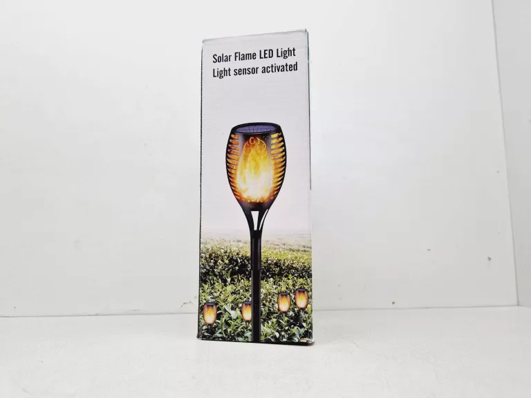 LAMPKA SOLARNA FLAME LED XF-6017 OGRODOWA