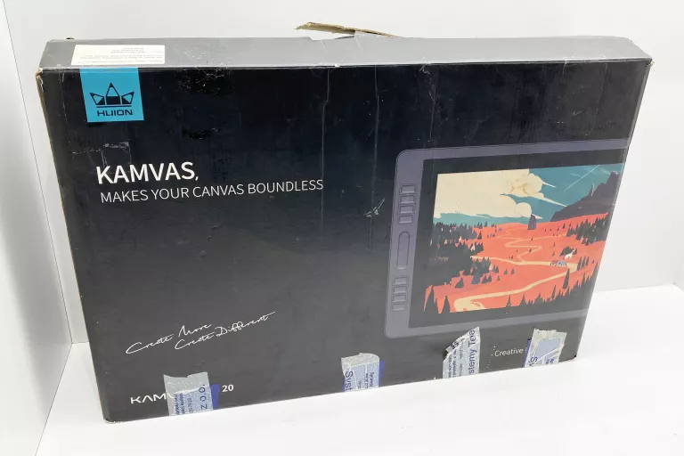 USZKODZONY TABLET GRAFICZNY HUION KAMVAS PRO 20