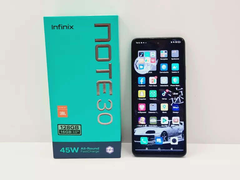 TELEFON INFINIX NOTE 30 KOMPLET 128GB