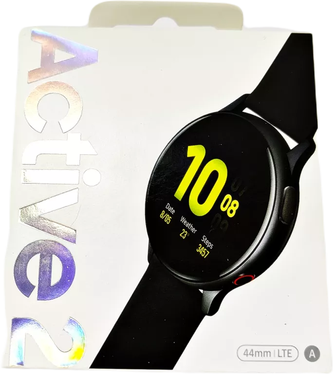 SMARTWATCH SAMSUNG GALAXY WATCH ACTIVE 2 (R835) CZARNY / ZŁOTY OKAZJA !