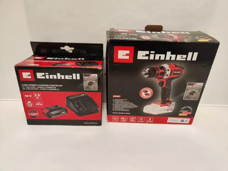 WKRĘTARKA EINHELL TE-CD 18 KOMPLET