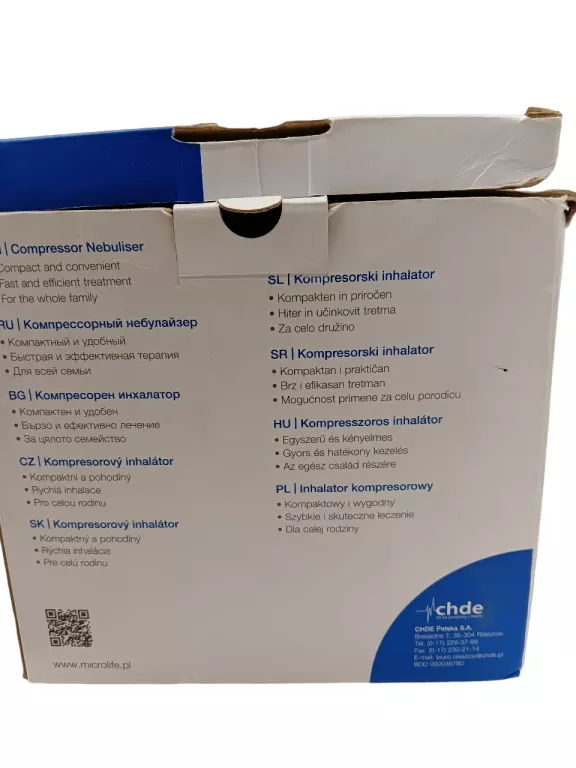 INHALATOR MICROLIFE NEB 200 KOMPAKTOWY PUDEŁKO
