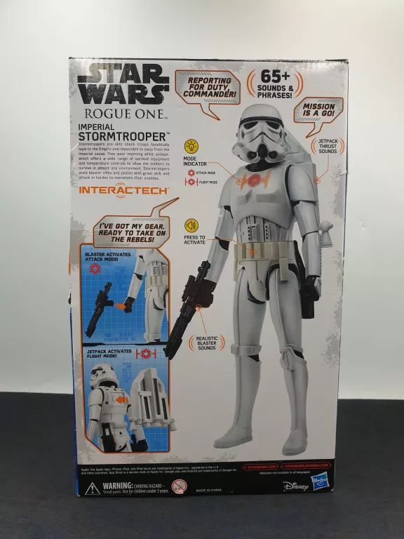 SZTURMOWIEC STORMTROOPER DŹWIĘKI STAR WARS HASBRO ROGUE ONE