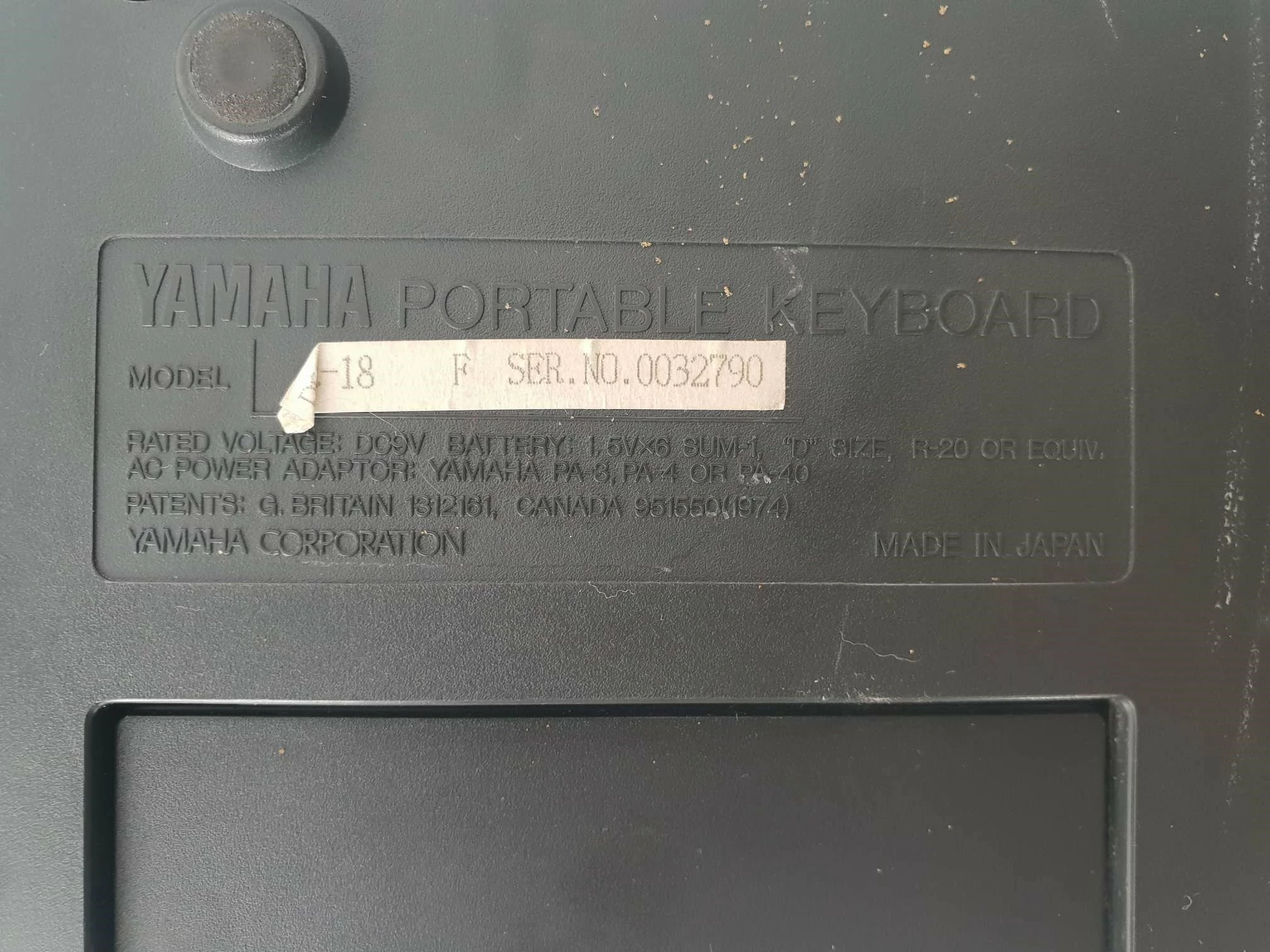 keyboard-yamaha-psr-18-stan-uzywany