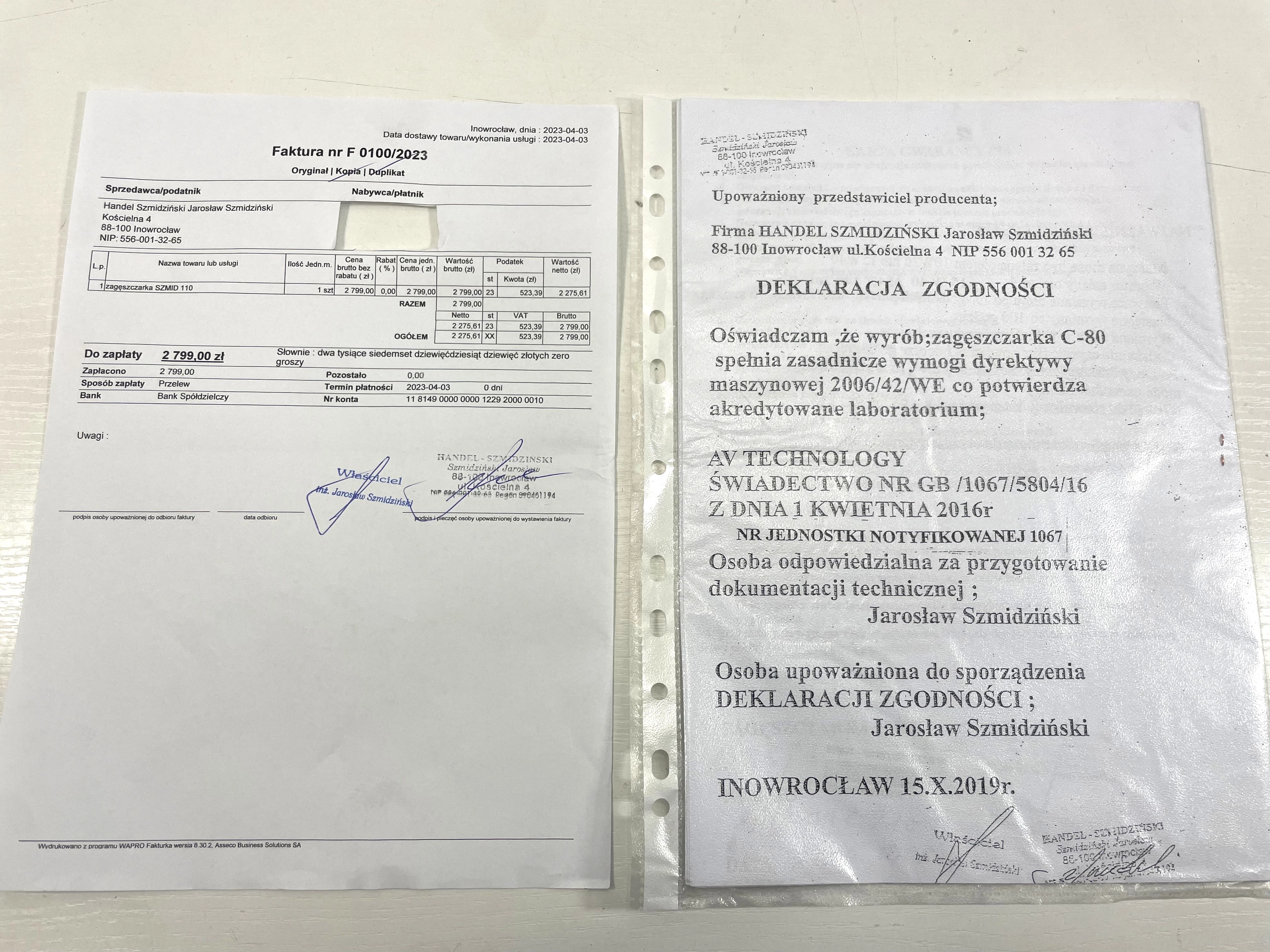 zageszczarka-szmid-honda-brak-oslony-fv-03042023-ean-gtin-32165498