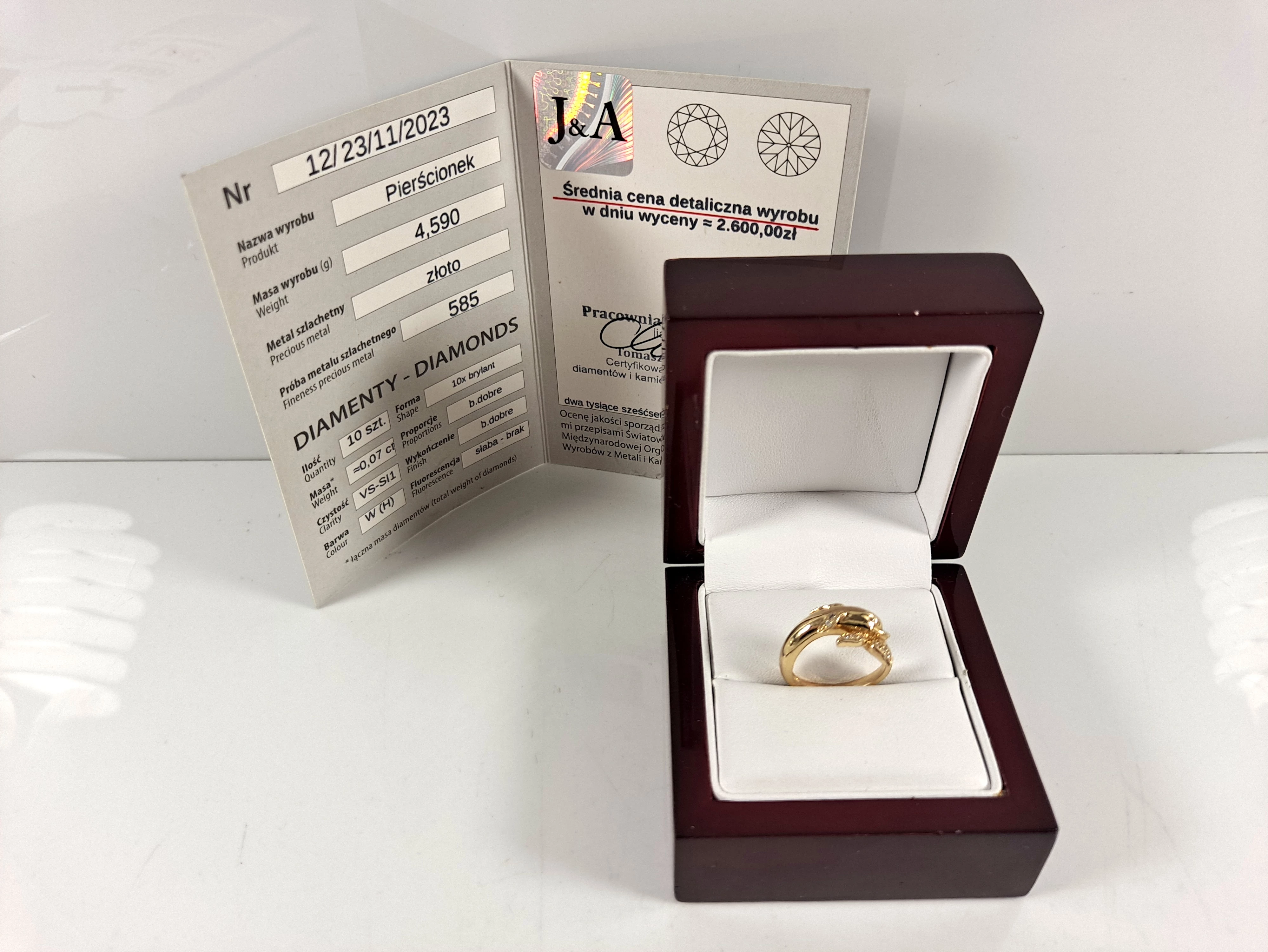 zloty-pierscionek-delfin-brylanty-007ct-585-460g-r9-liczba-kamieni-10