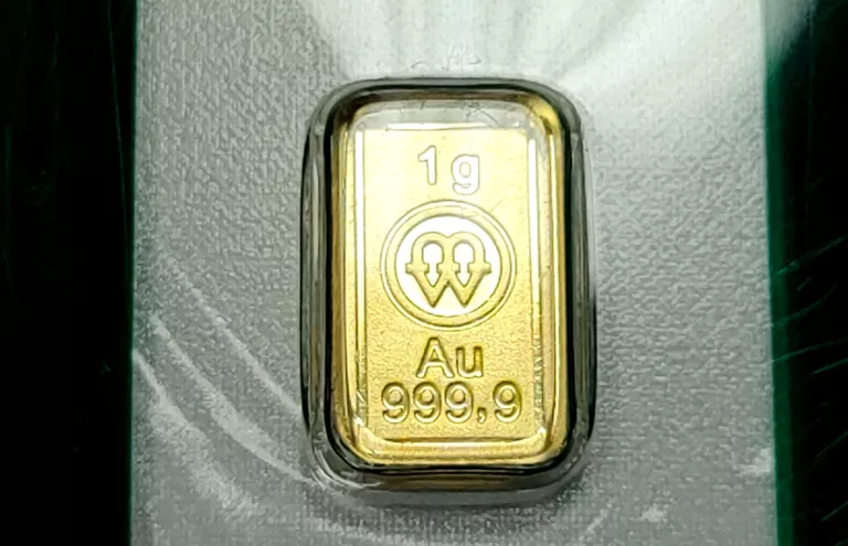 SZTABKA ZŁOTA 1 GRAM MENNICA POLSKA - AU999,9