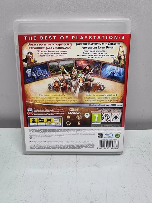 GRA PS3 LEGO LORD OF THE RINGS WŁADCA PIERŚCIENI