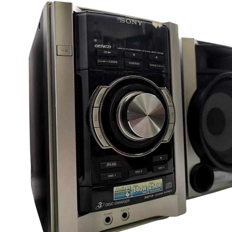 WIEŻA SONY HCD-EC68 + 2 GŁOŚNIKI