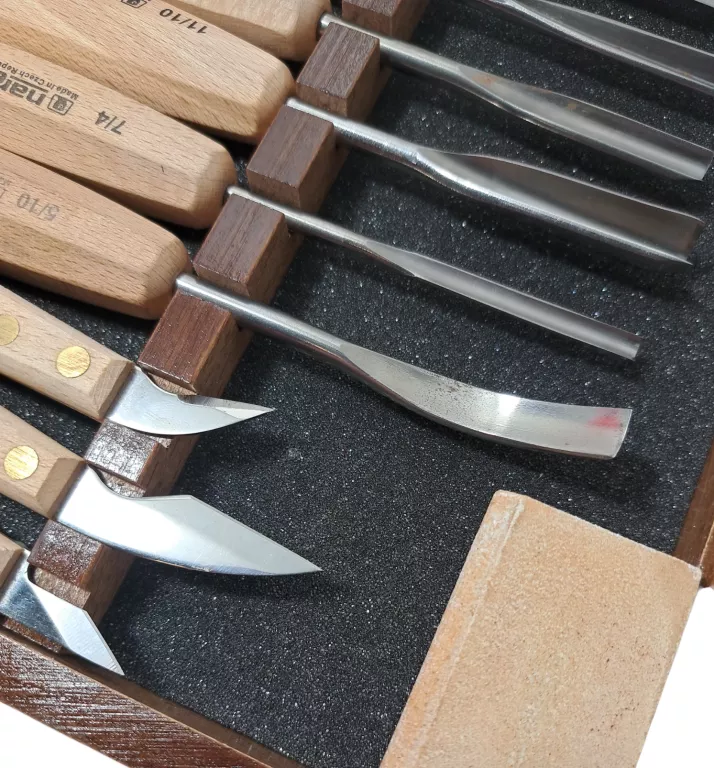 NAREX ZESTAW DŁUT RZEŹBIARSKICH WOOD LINE STANDARD 9PC