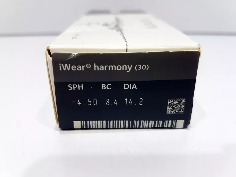 SOCZEWKI JEDNODNIOWE 1-DAY 30 SZT. -4.50 IWEAR HARMONY