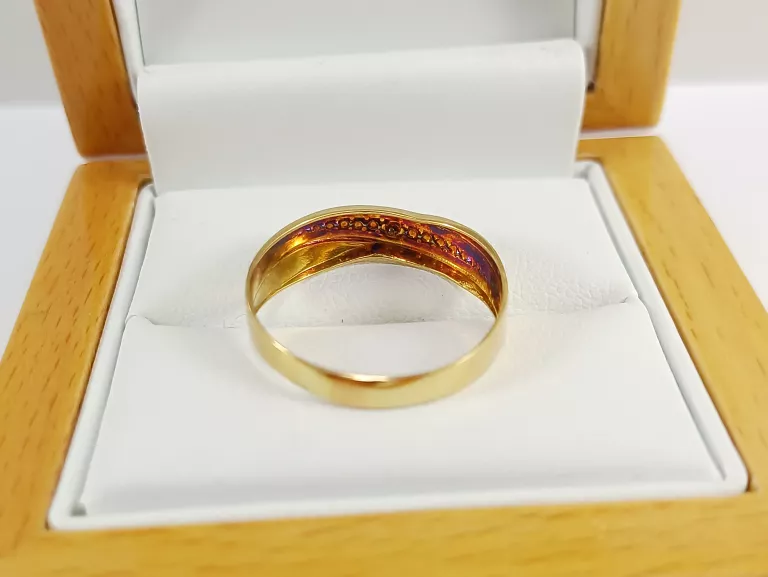 zloty-obraczkowy-pierscionek-176g-750-rozmiar-18-z-diamentem-stan-uzywany