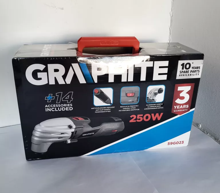GRAPHITE URZĄDZENIE WIELOFUNKCYJNE 250W + OSPRZĘT