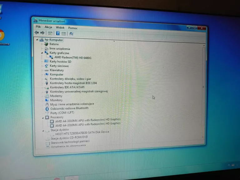 LAPTOP HP PROBOOK 6465B 4GB RAM