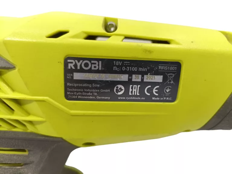PIŁA SZABLASTA RYOBI RRS1801