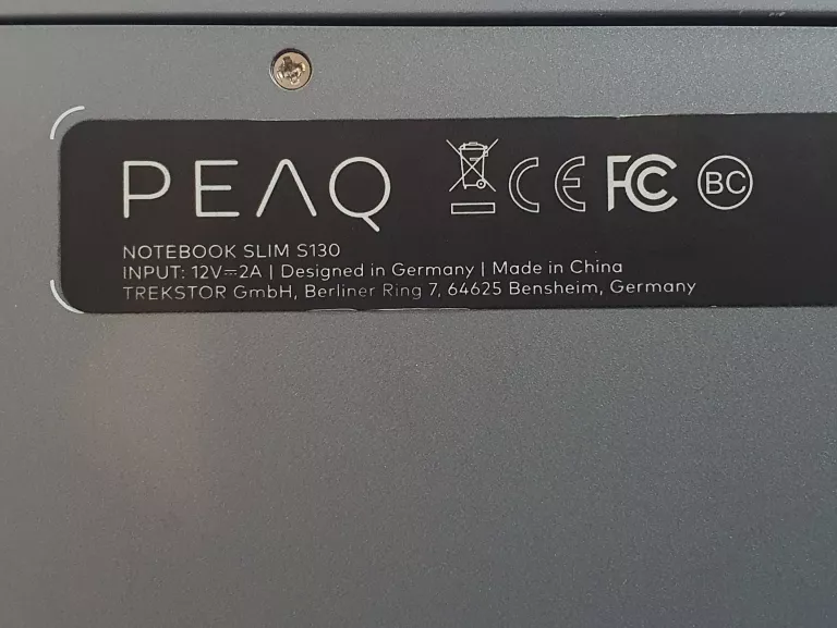 LAPTOP PEAQ SLIM S130 4/64 GB
