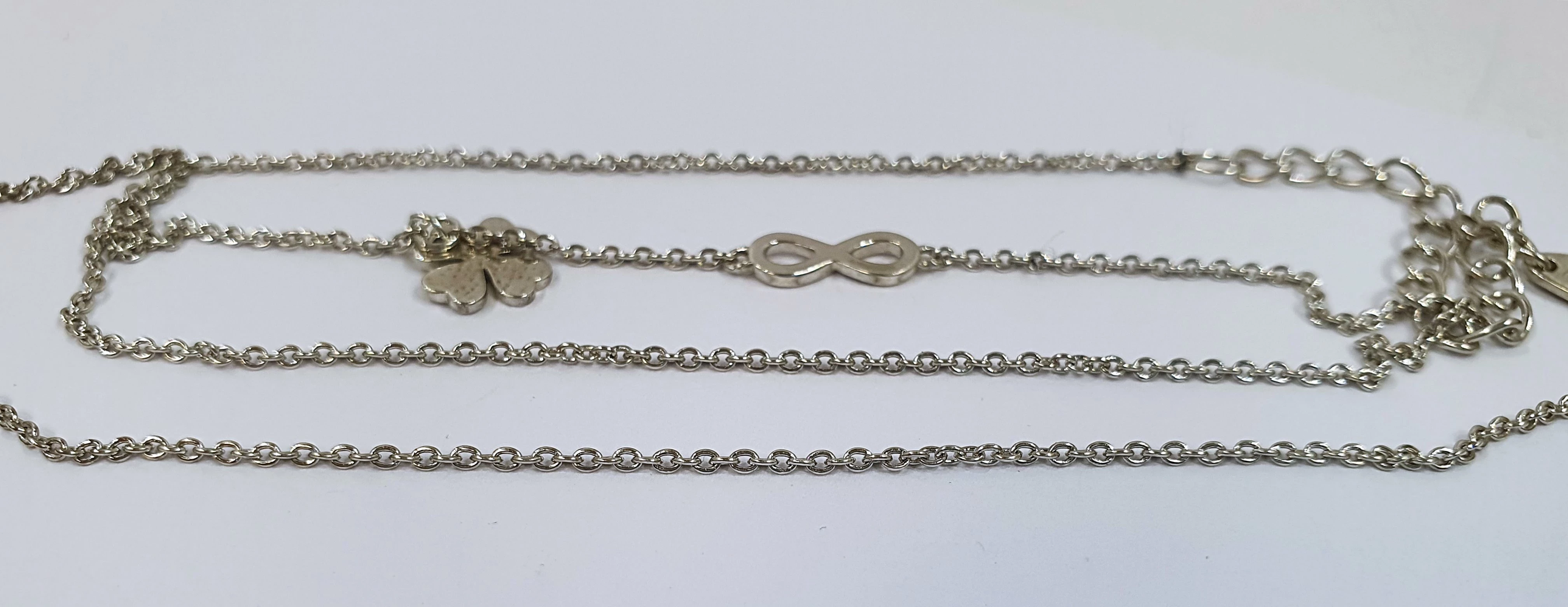 naszyjnik-apart-celebrytka-244g-srebro-925-koniczyna-nieskonczonosc-stan-uzywany