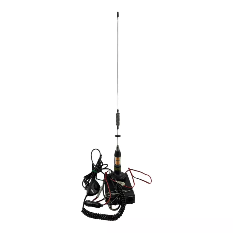 PRESIDENT HI CUT JOHNNY II 2 CB RADIO ZESTAW ANTENA