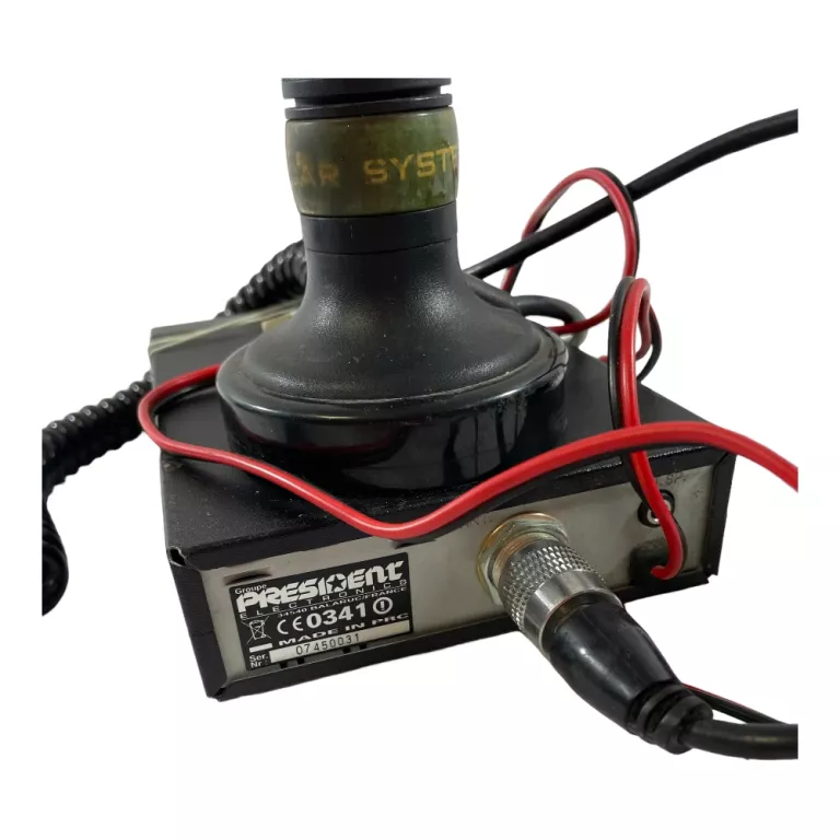 PRESIDENT HI CUT JOHNNY II 2 CB RADIO ZESTAW ANTENA