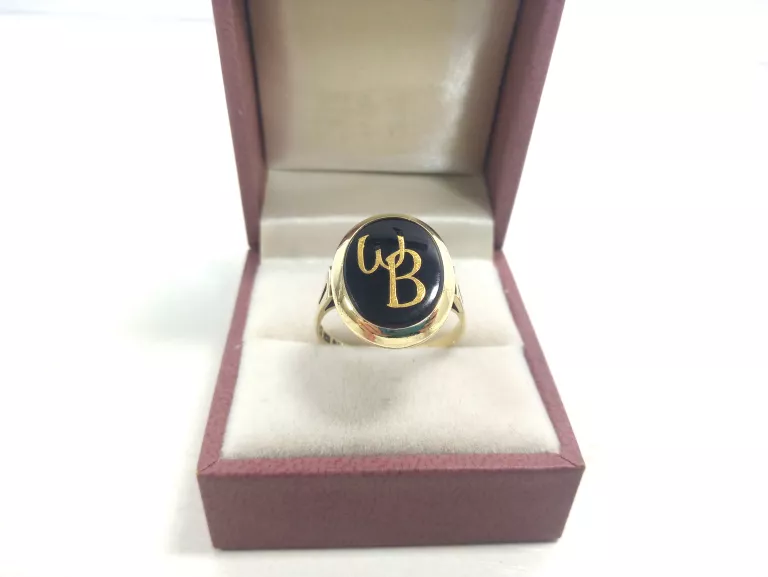 ciekawy-zloty-pierscionek-inicjaly-w-b-tysiaclecia-2a-nowe-miasto-lubawskie