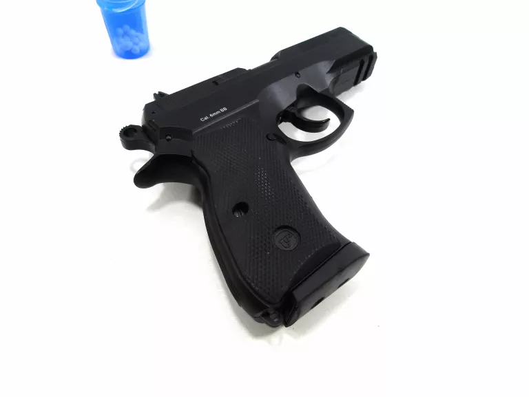 WIATRÓWKA PISTOLET ASG CZ 75D COMPACT 4,5MM + KULKI