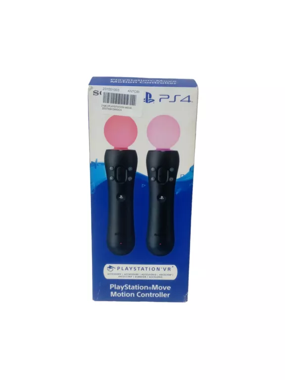 PLAYSTATION MOVE ZESTAW DWOCH KONTROLERÓW VR