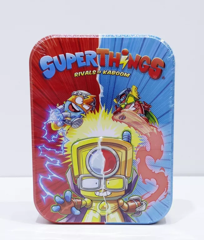 SUPERTHINGS KOLEKCJA KOMIKSÓW 2 PUSZKA Z KOMIKSEM PRACA ZBIOROWA