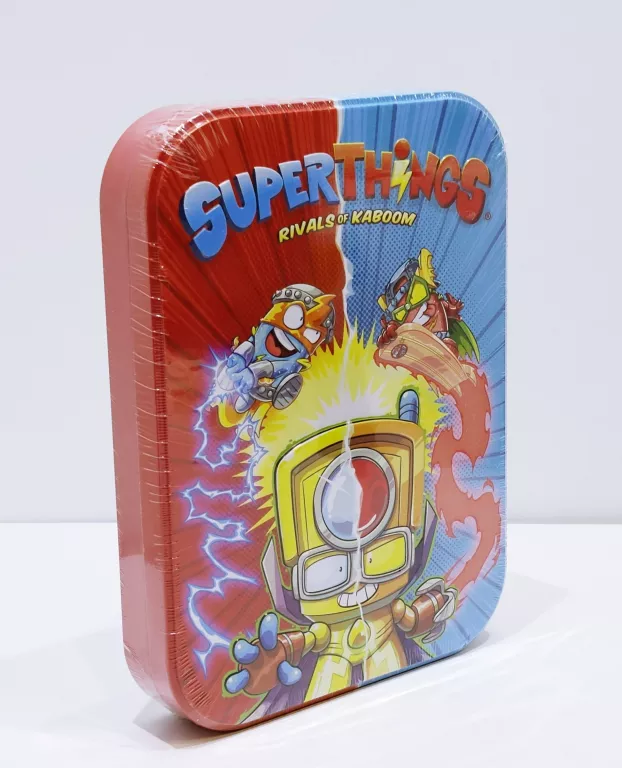 SUPERTHINGS KOLEKCJA KOMIKSÓW 2 PUSZKA Z KOMIKSEM PRACA ZBIOROWA