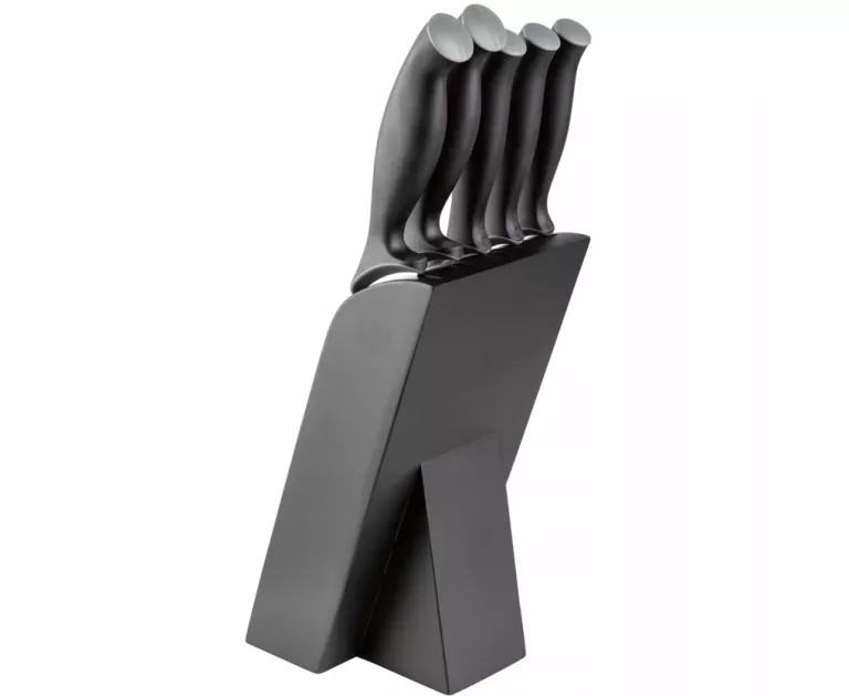 KOMPLET NOŻY W BLOKU FISKARS ESSENTIAL 5 SZT.