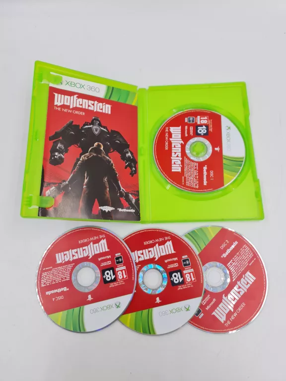 GRA WOLFENSTEIN THE NEW ORDER XBOX 360 X360