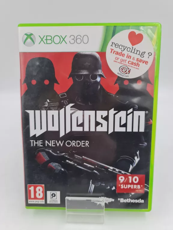 GRA WOLFENSTEIN THE NEW ORDER XBOX 360 X360