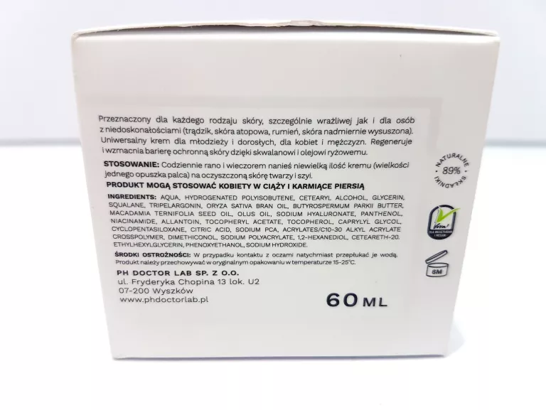 LIPIDOWY KREM DO TWARZY PH.DOCTOR 60ML