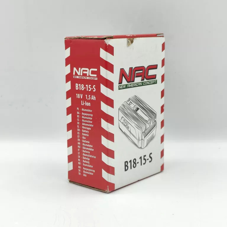AKUMULATOR NAC B18-15-S / 1,5AH / 18V
