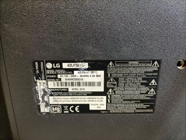 TELEWIZOR LED LG 42LF5610 42" FULL HD