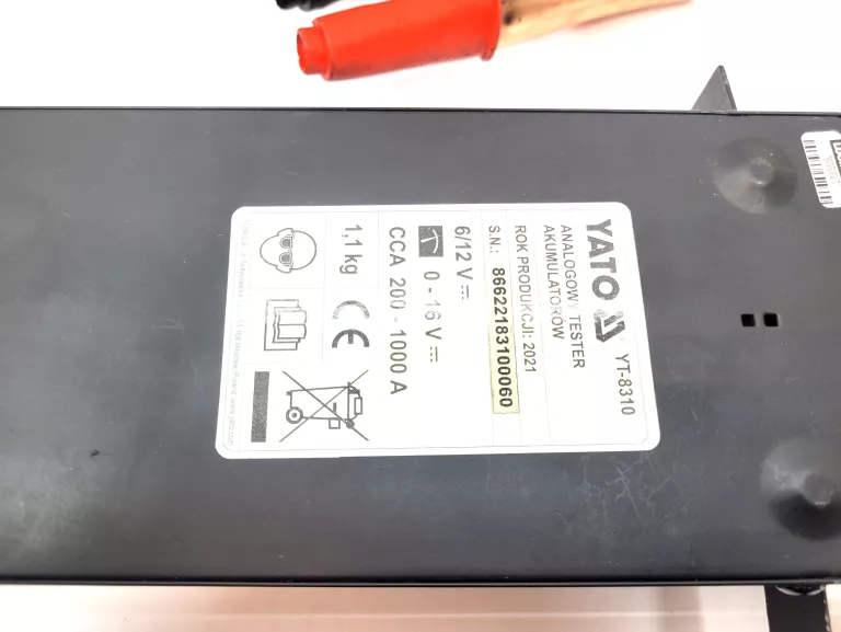 TESTER AKUMULATORA YATO YT-8310