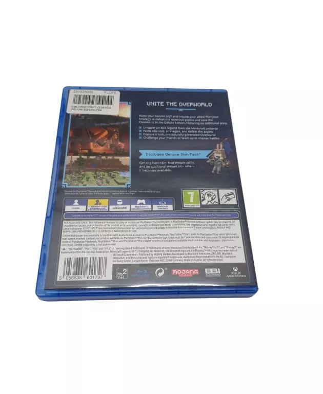 MINECRAFT LEGENDS DELUXE EDITION PS4